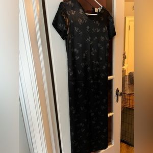 Vintage 90’s long black dress